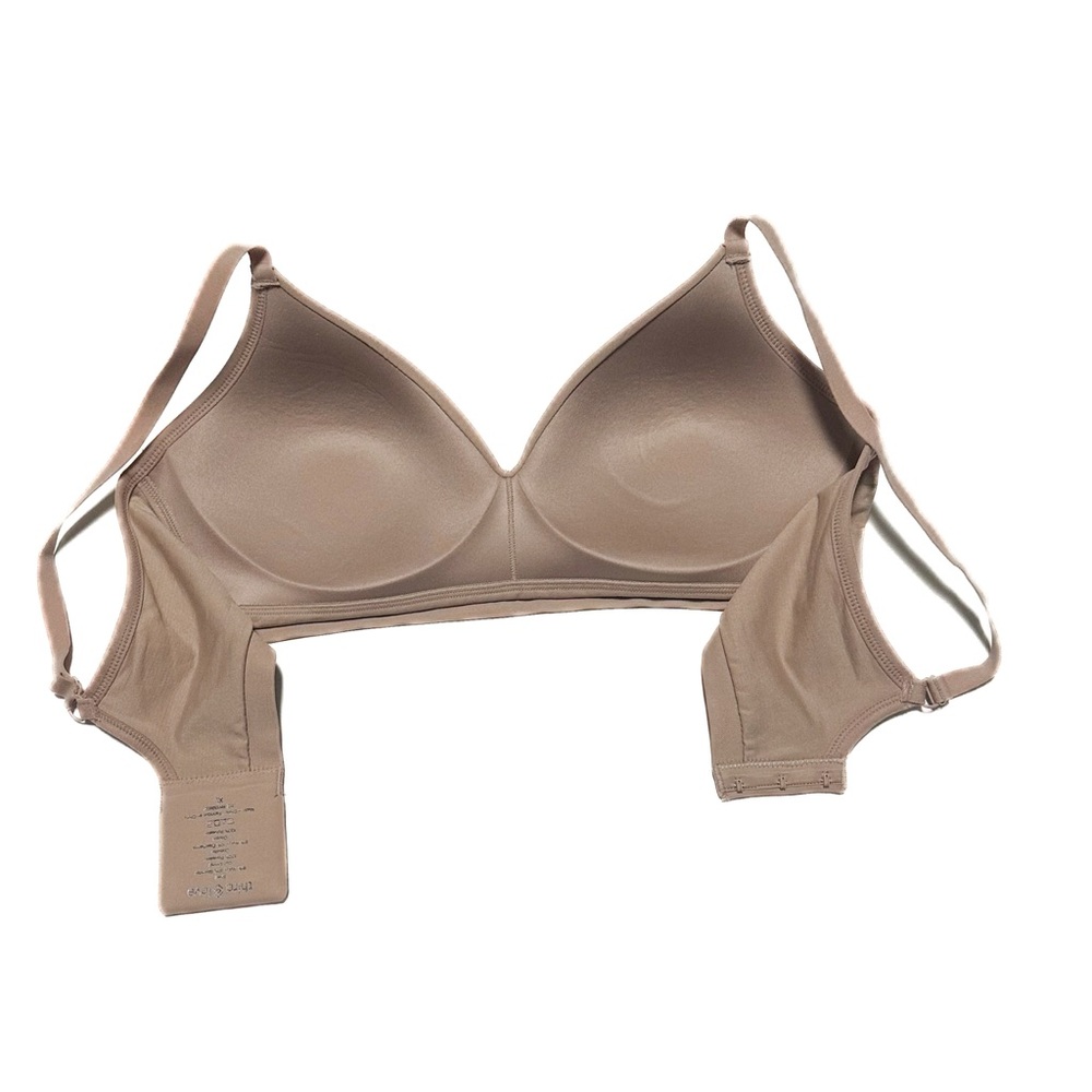 ThirdLove Form 360 Fit Lifting Wireless Bra Taupe Seamless Stretch Bralette - Picture 6 of 8